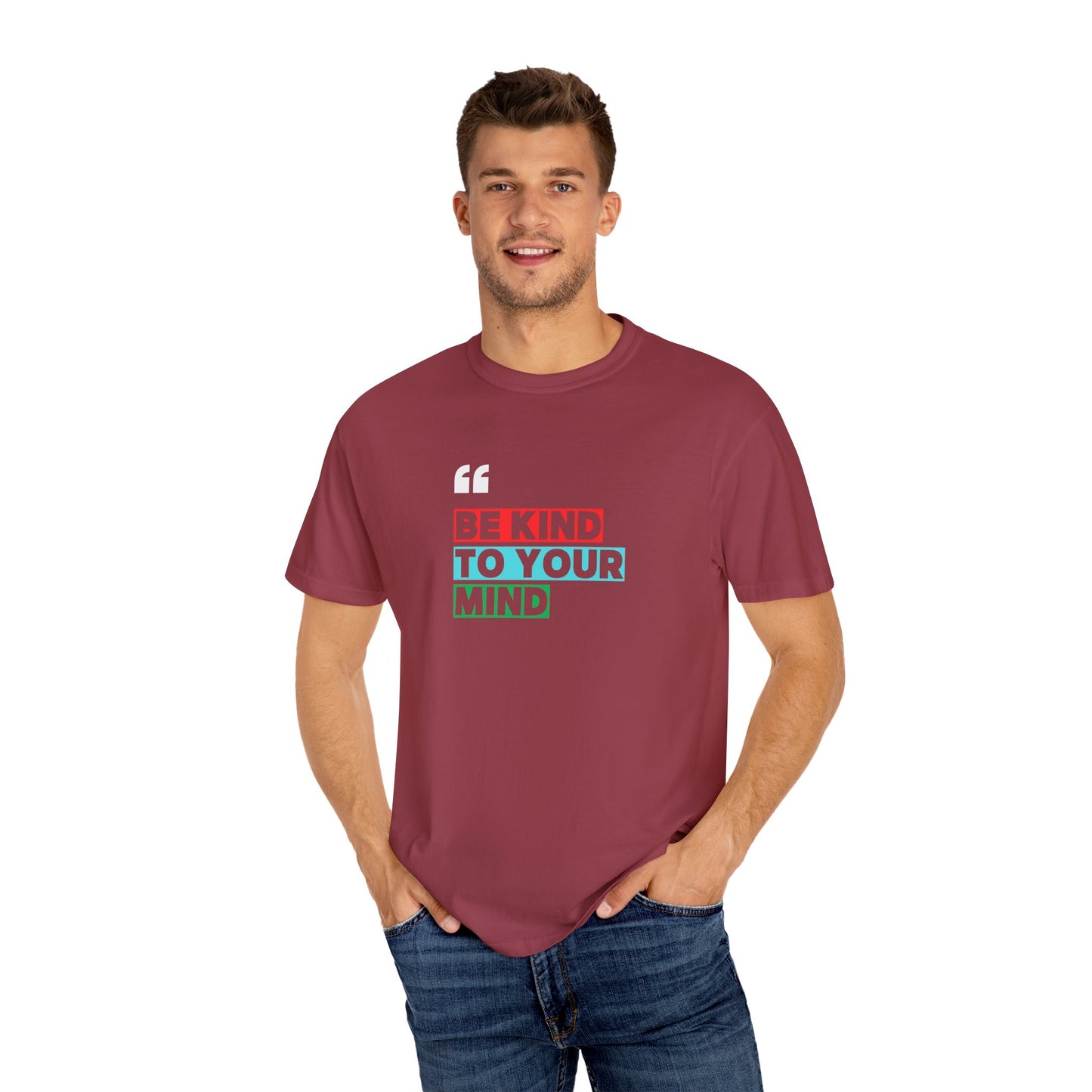Be Kind To Your Mind T-Shirt, Motivational Unisex Tee, Mindfulness Apparel, Mental Health Awareness Shirt, Gift for Friends