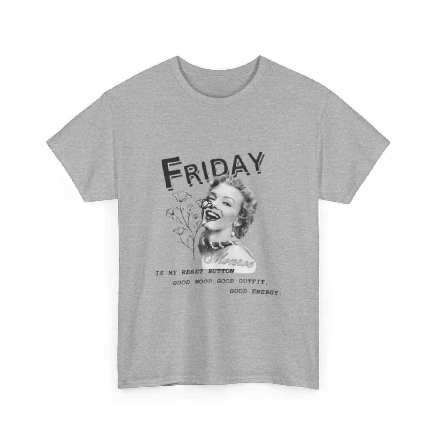 Motivational T-Shirt - friday, Inspirational Gift, Unisex Tee for Gym, Affirmation Shirt, Fitness Apparel, [...]