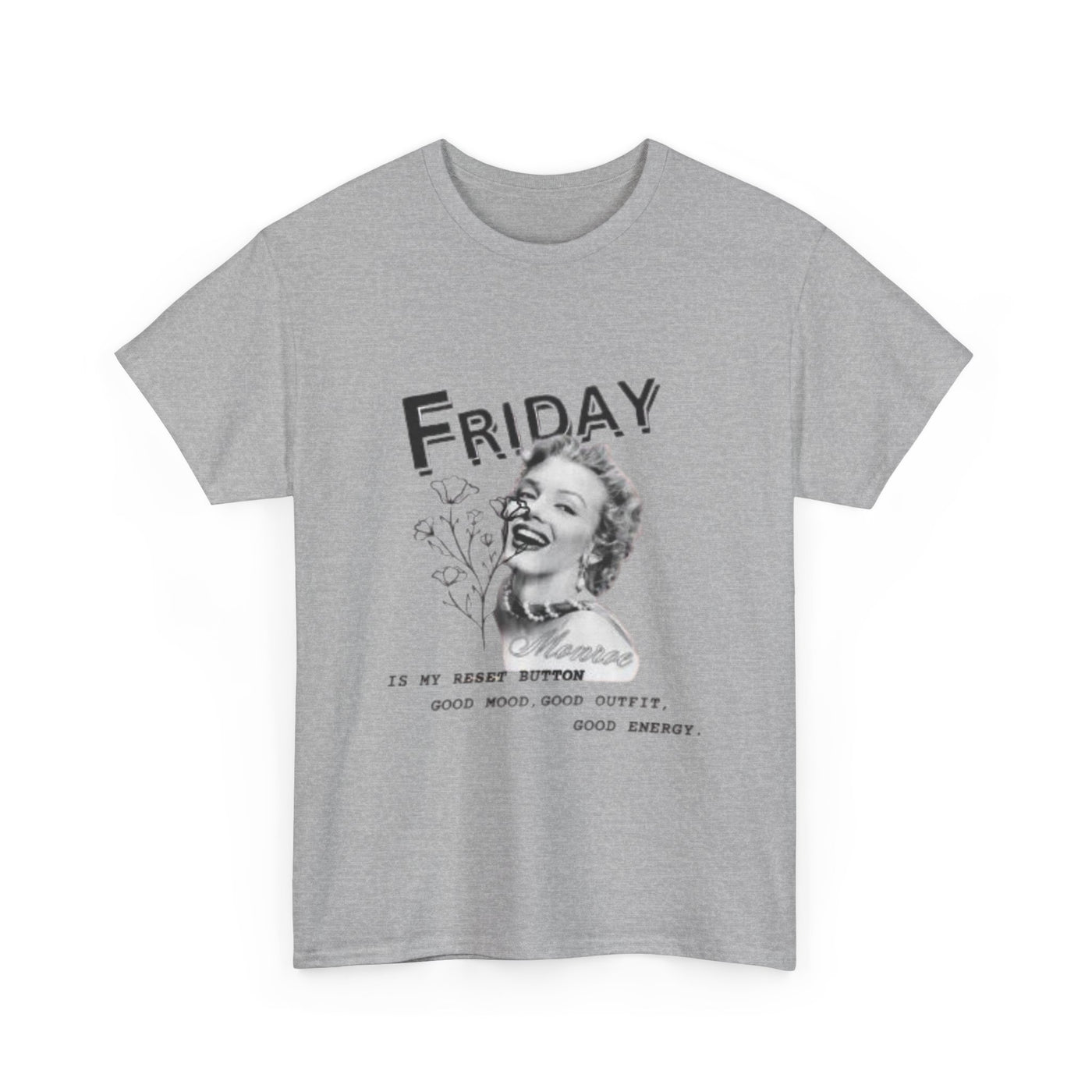 Motivational T-Shirt - friday, Inspirational Gift, Unisex Tee for Gym, Affirmation Shirt, Fitness Apparel, [...]
