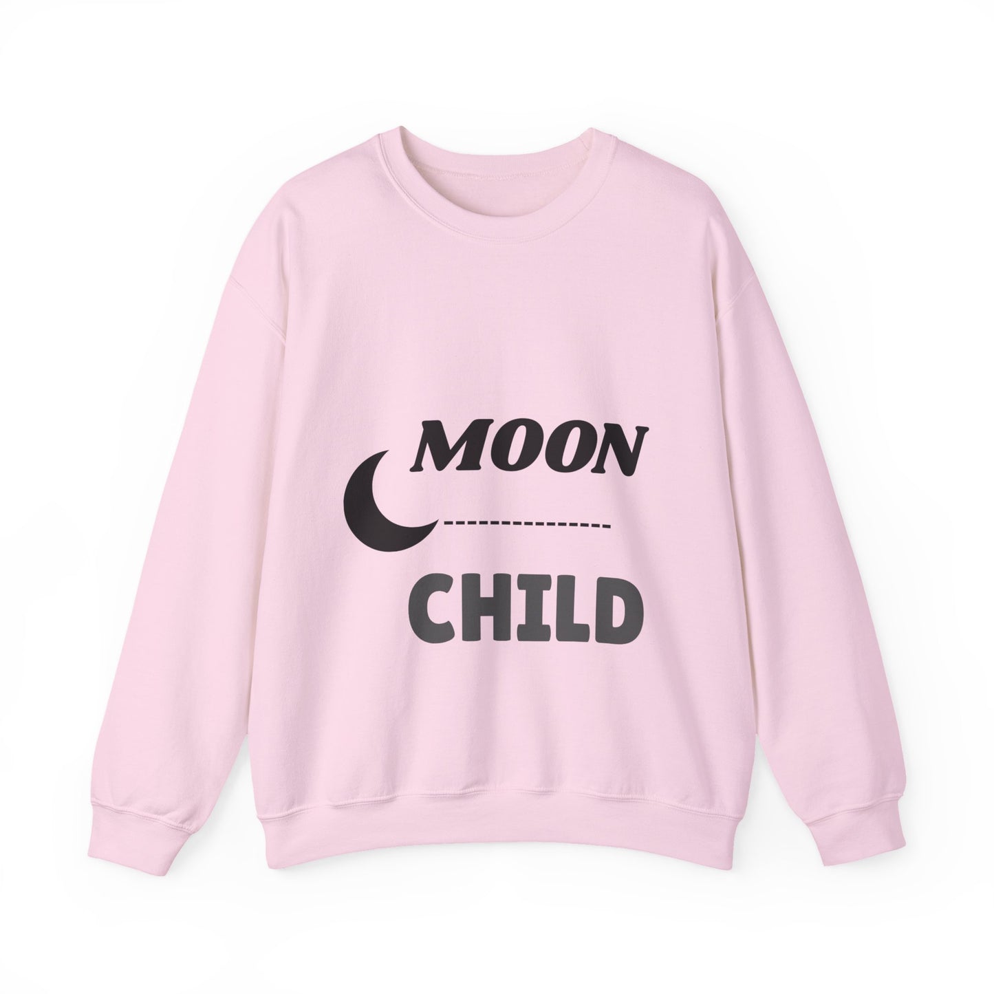 Moon Child Unisex Crewneck Sweatshirt, Cozy Gift for Astrology Lovers, Perfect for Events & Everyday Wear