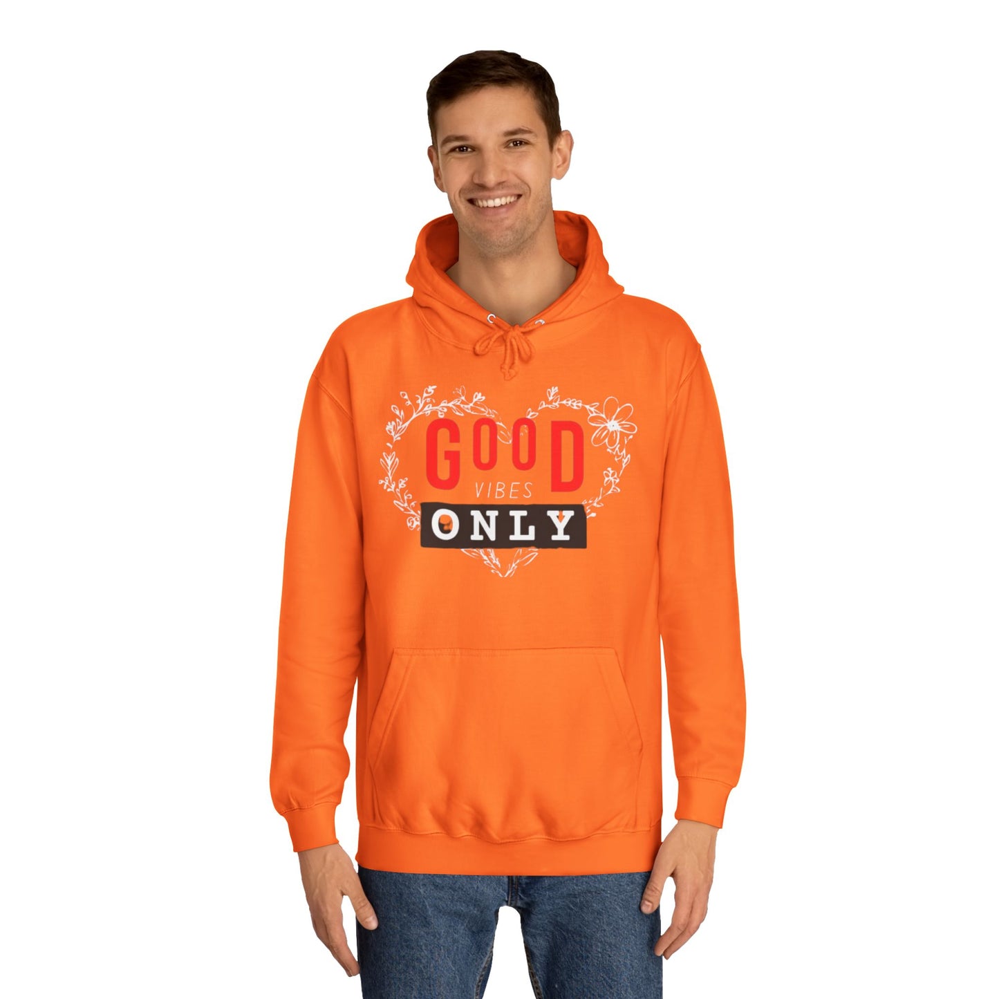 Good Vibes Only  Cozy Premium Hoodie for Everyday Positivity