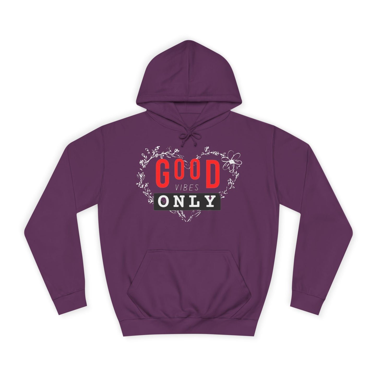 Good Vibes Only  Cozy Premium Hoodie for Everyday Positivity