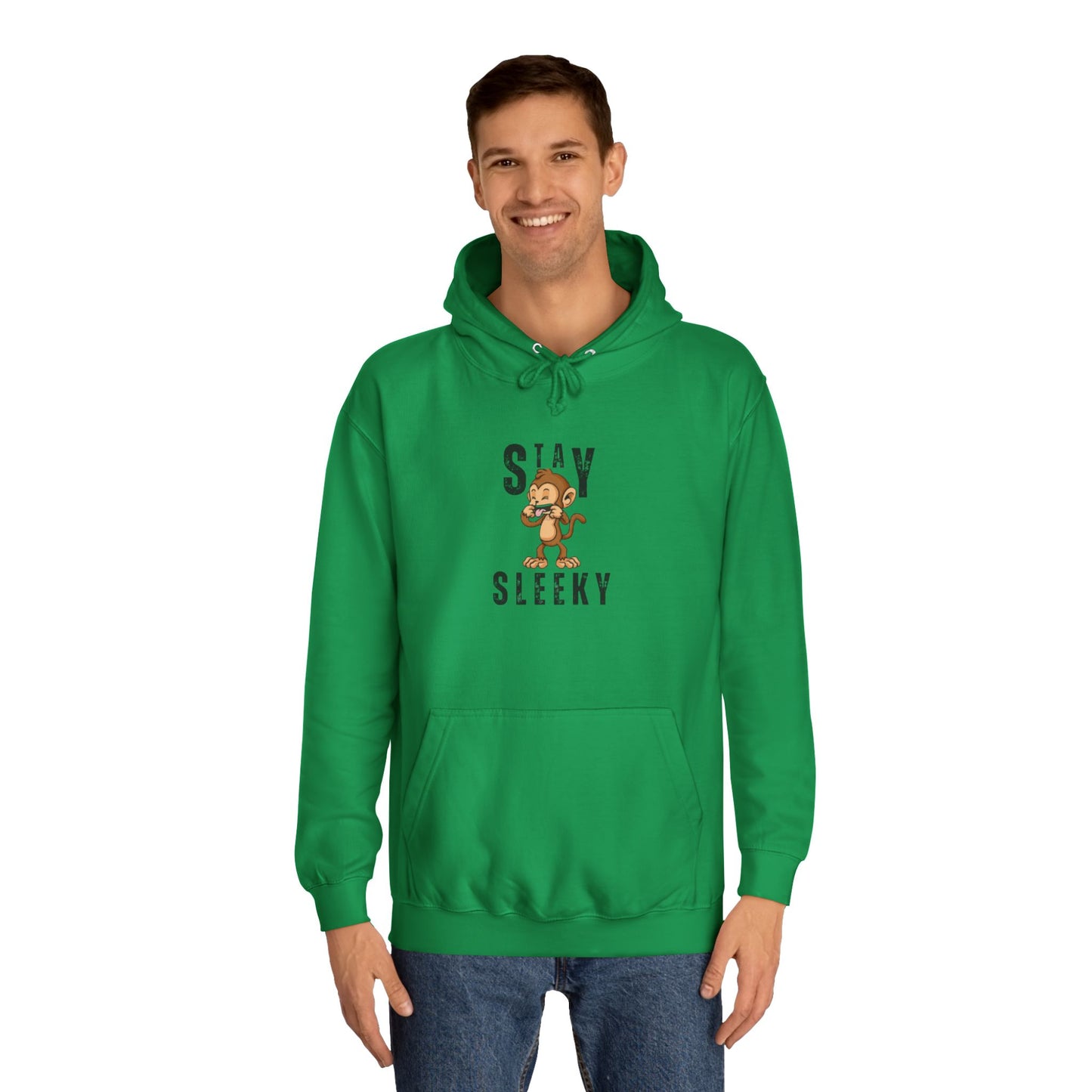 Unisex College Hoodie with 'Bloom Mode' Design, Cozy Sweatshirt for College Life, Perfect Gift for Students, Casual Wear, Fall Season