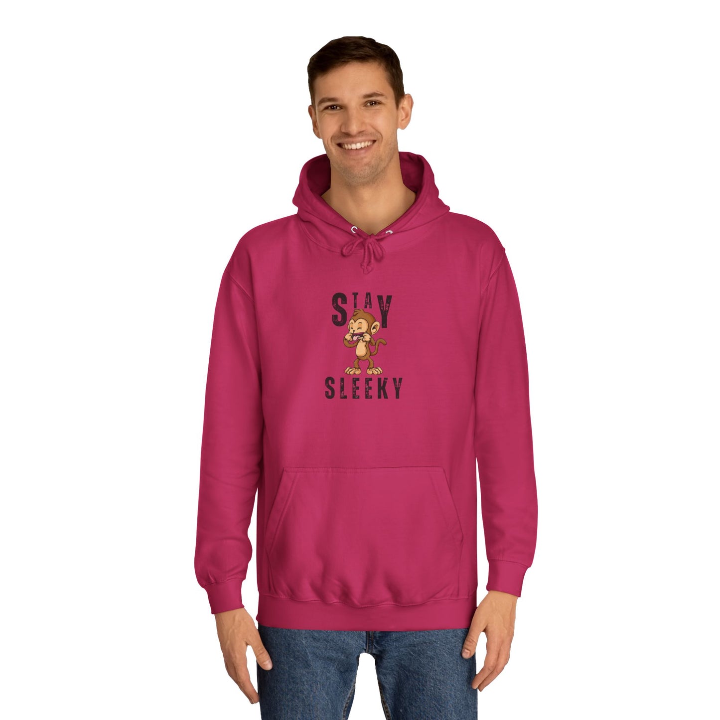 Unisex College Hoodie with 'Bloom Mode' Design, Cozy Sweatshirt for College Life, Perfect Gift for Students, Casual Wear, Fall Season