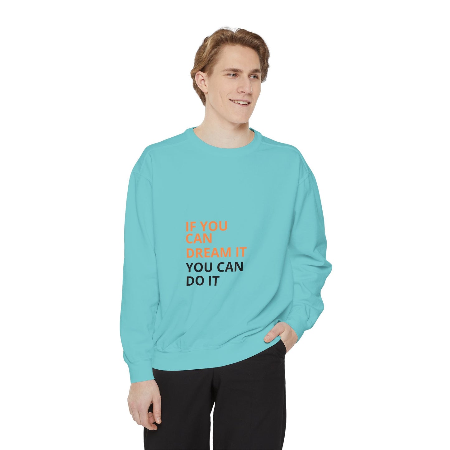 Inspirational Sweatshirt: Motivational Gift for Dreamers, Cozy Style, Unisex Pullover, Perfect for Everyday Wear, Ideal for Birthdays [...]