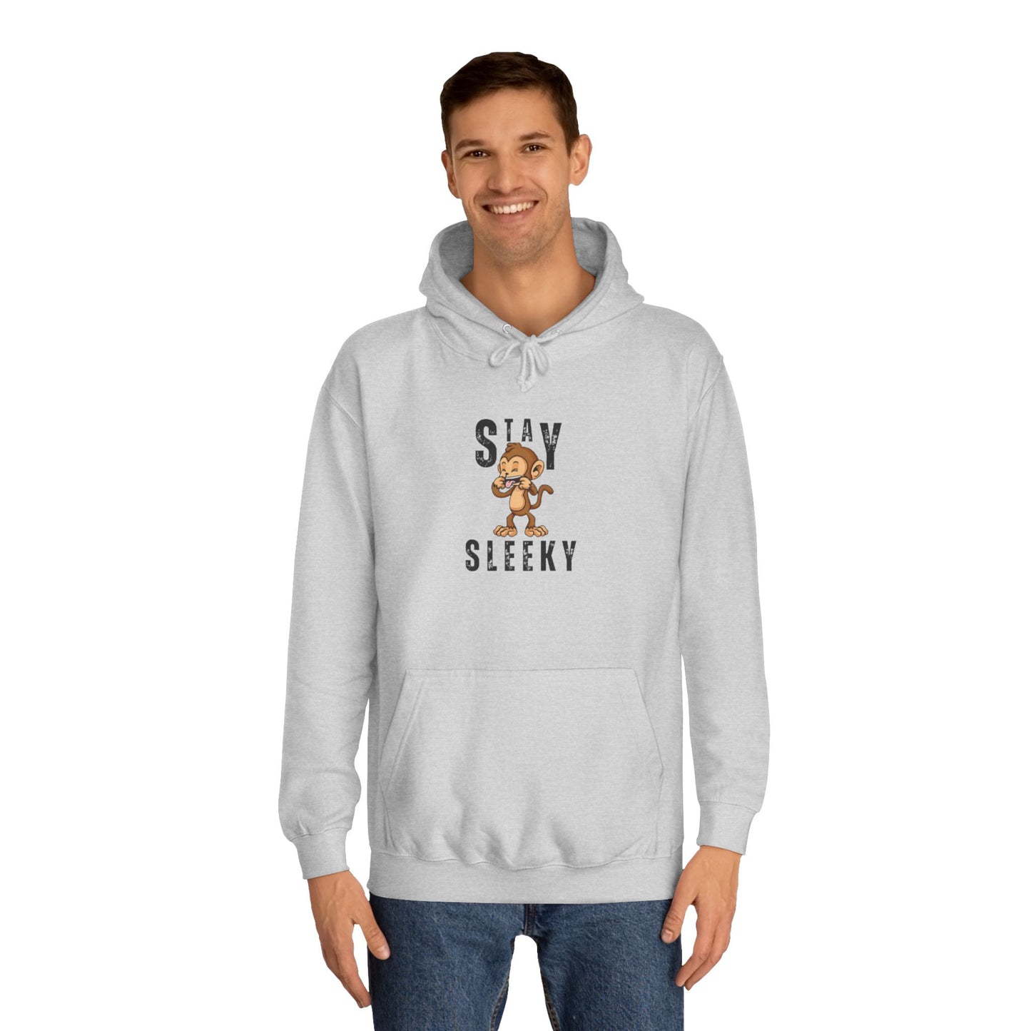 Unisex College Hoodie with 'Bloom Mode' Design, Cozy Sweatshirt for College Life, Perfect Gift for Students, Casual Wear, Fall Season