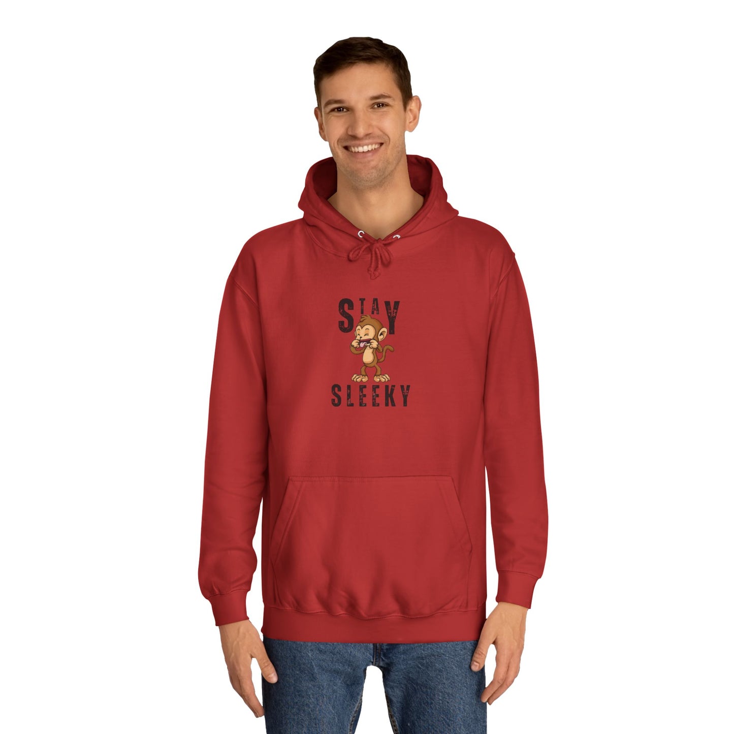 Unisex College Hoodie with 'Bloom Mode' Design, Cozy Sweatshirt for College Life, Perfect Gift for Students, Casual Wear, Fall Season