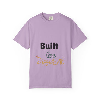 Inspirational Unisex T-Shirt: "Built Be Different" - Casual Wear, Gift for Friends, Motivational Apparel, Everyday Comfort, Unique Style