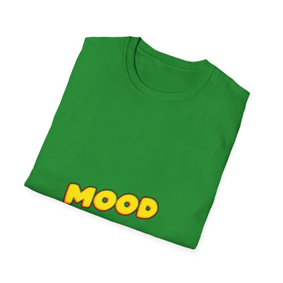 Mood Loading Unisex Softstyle T-Shirt, Funny Tee, Casual Wear, Gift for Friends, Relaxed Fit Tee, Trendy Graphic Shirt