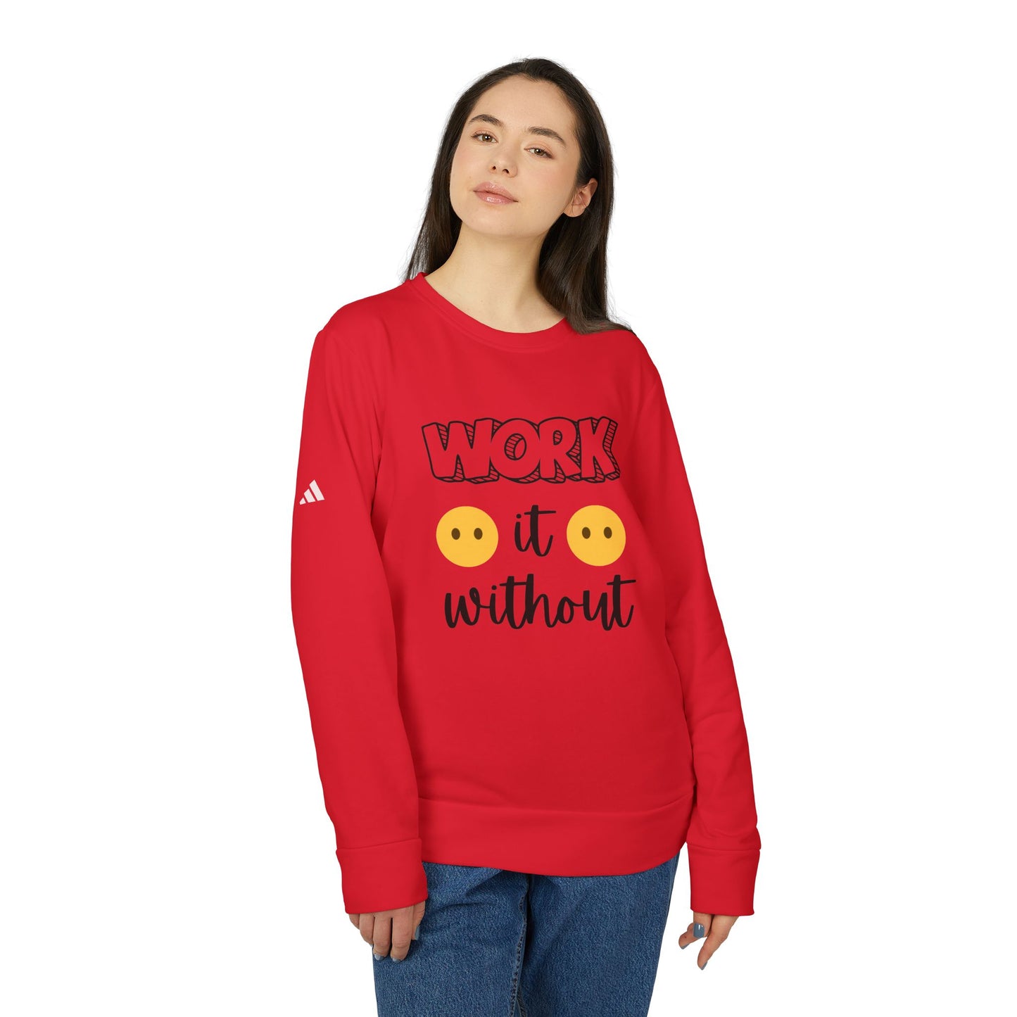 Motivational Crewneck Sweatshirt, Fitness Apparel, Gift for Fitness Enthusiasts, Cozy Casual Wear, Inspirational Fashion