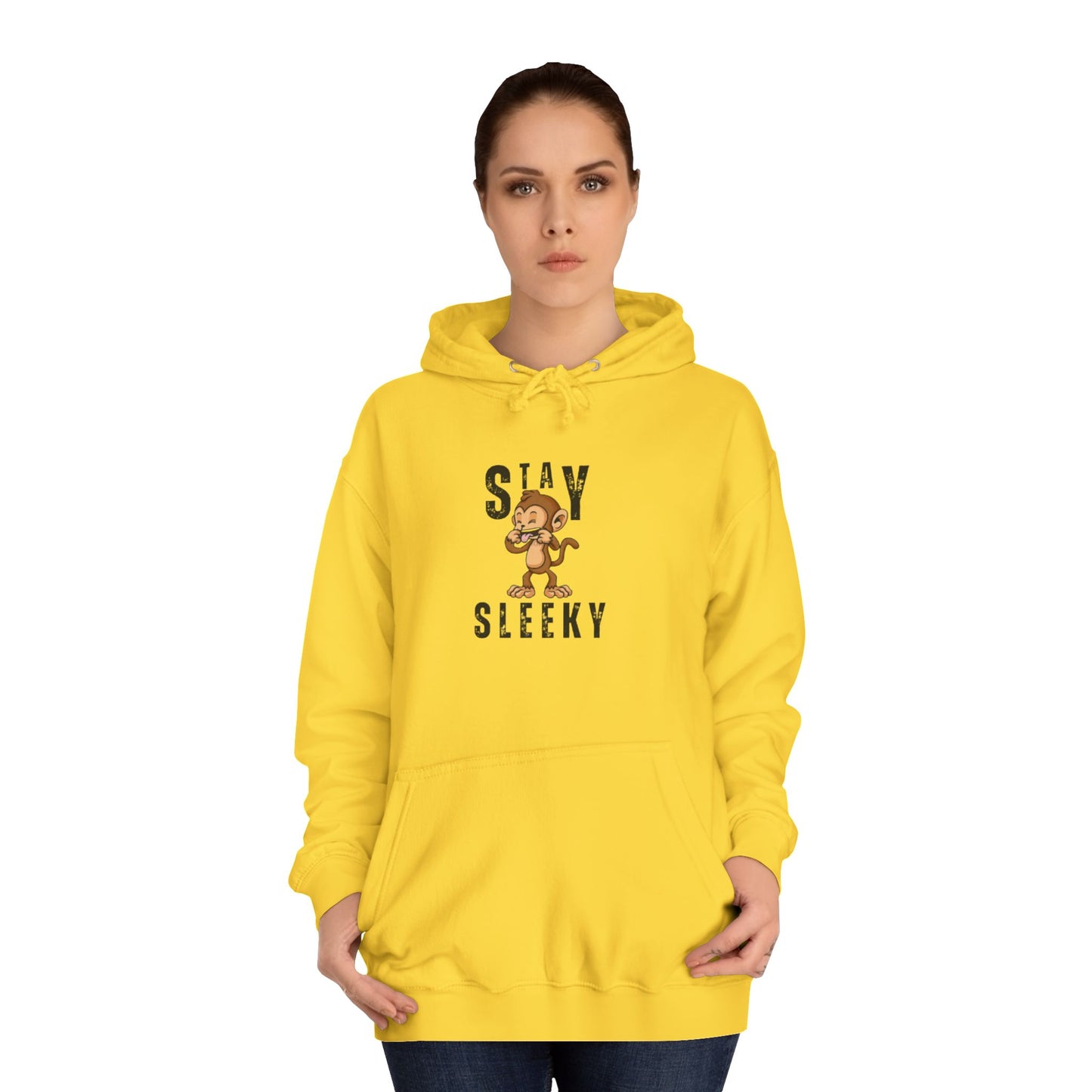 Unisex College Hoodie with 'Bloom Mode' Design, Cozy Sweatshirt for College Life, Perfect Gift for Students, Casual Wear, Fall Season