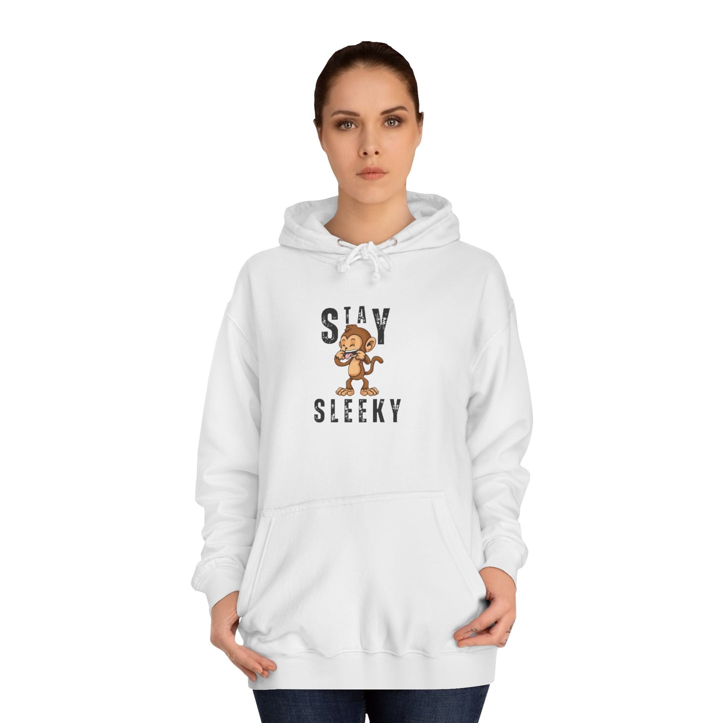 Unisex College Hoodie with 'Bloom Mode' Design, Cozy Sweatshirt for College Life, Perfect Gift for Students, Casual Wear, Fall Season