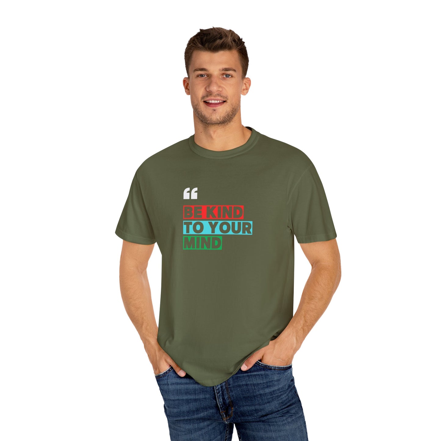 Be Kind To Your Mind T-Shirt, Motivational Unisex Tee, Mindfulness Apparel, Mental Health Awareness Shirt, Gift for Friends
