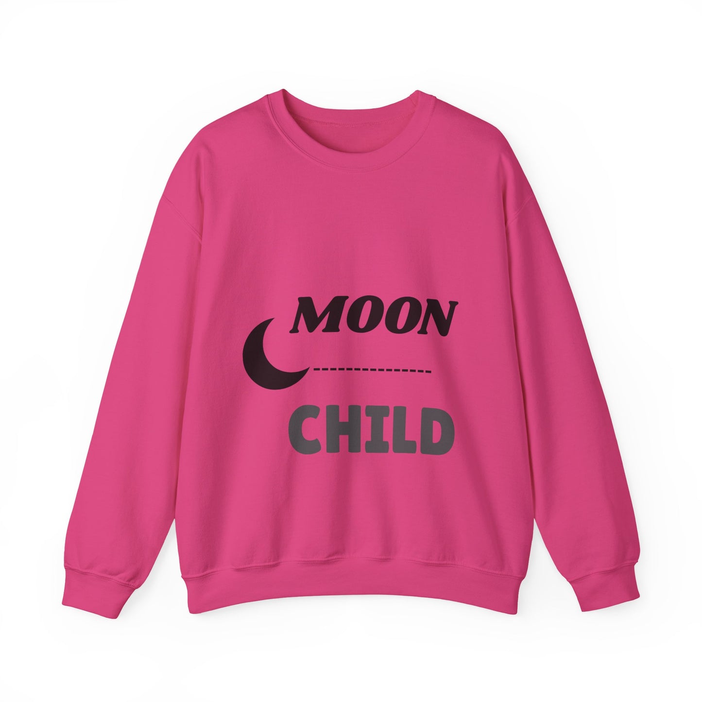 Moon Child Unisex Crewneck Sweatshirt, Cozy Gift for Astrology Lovers, Perfect for Events & Everyday Wear