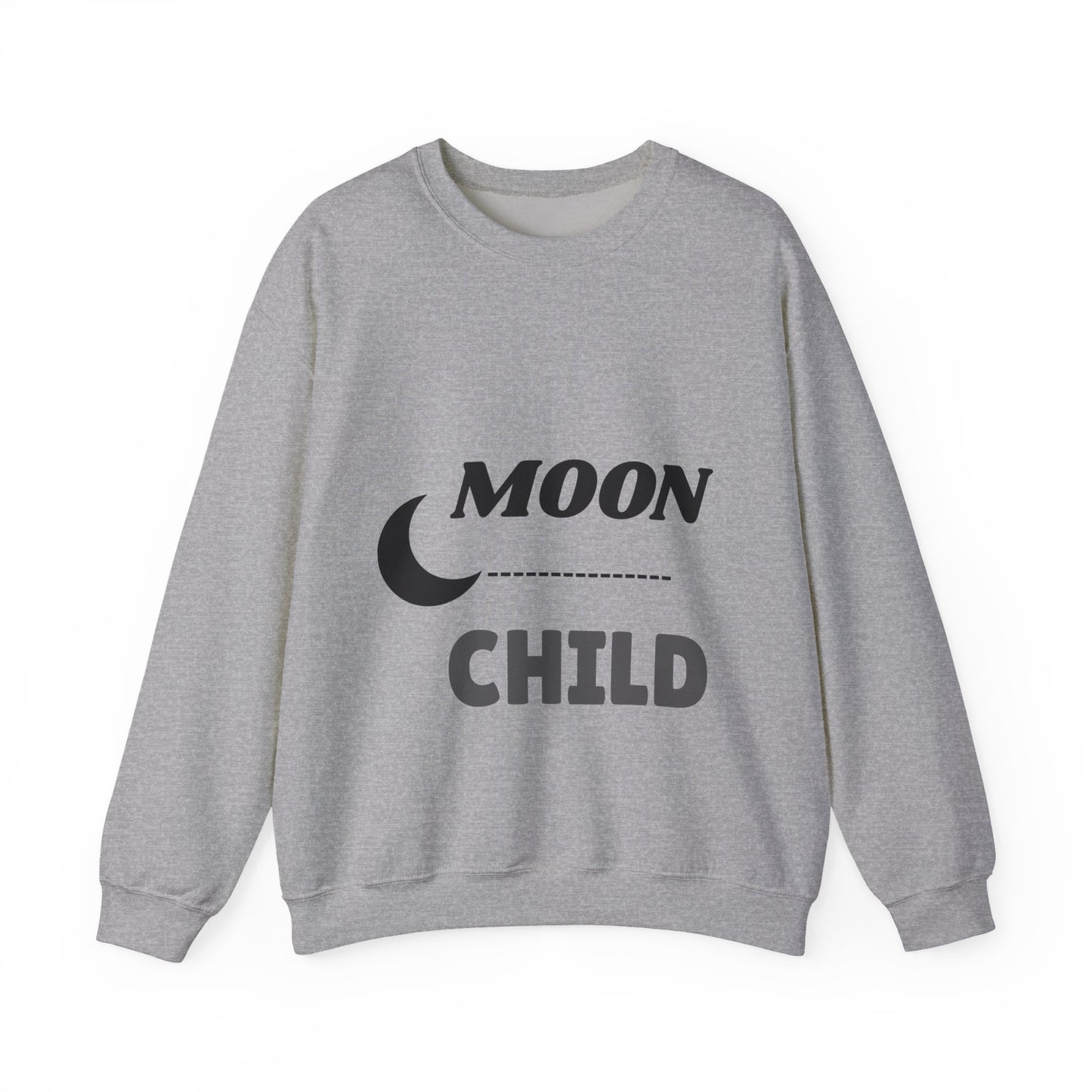 Moon Child Unisex Crewneck Sweatshirt, Cozy Gift for Astrology Lovers, Perfect for Events & Everyday Wear