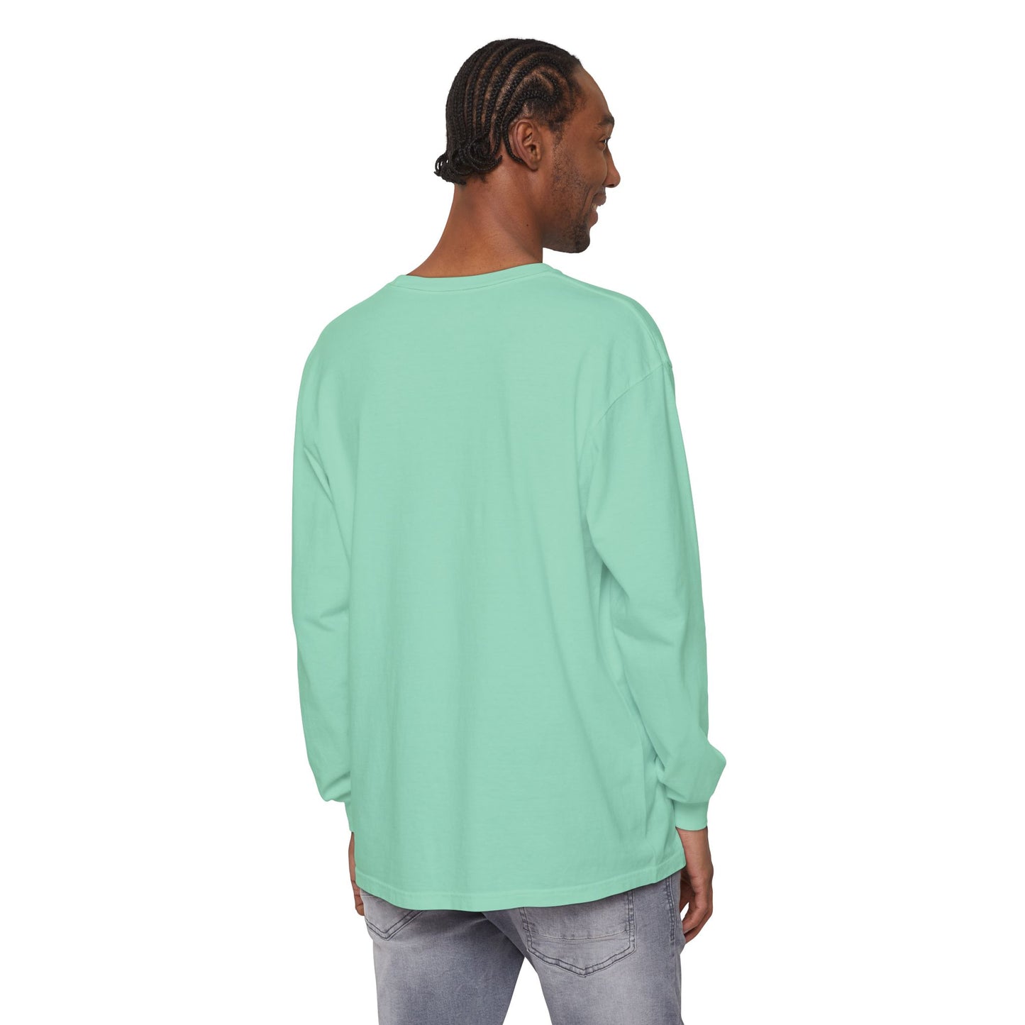 Trust the Flow Long Sleeve T-Shirt | Unisex Relaxed Tee, Motivational Shirt, Casual Wear, Gift for Creatives, Inspiration Clothing