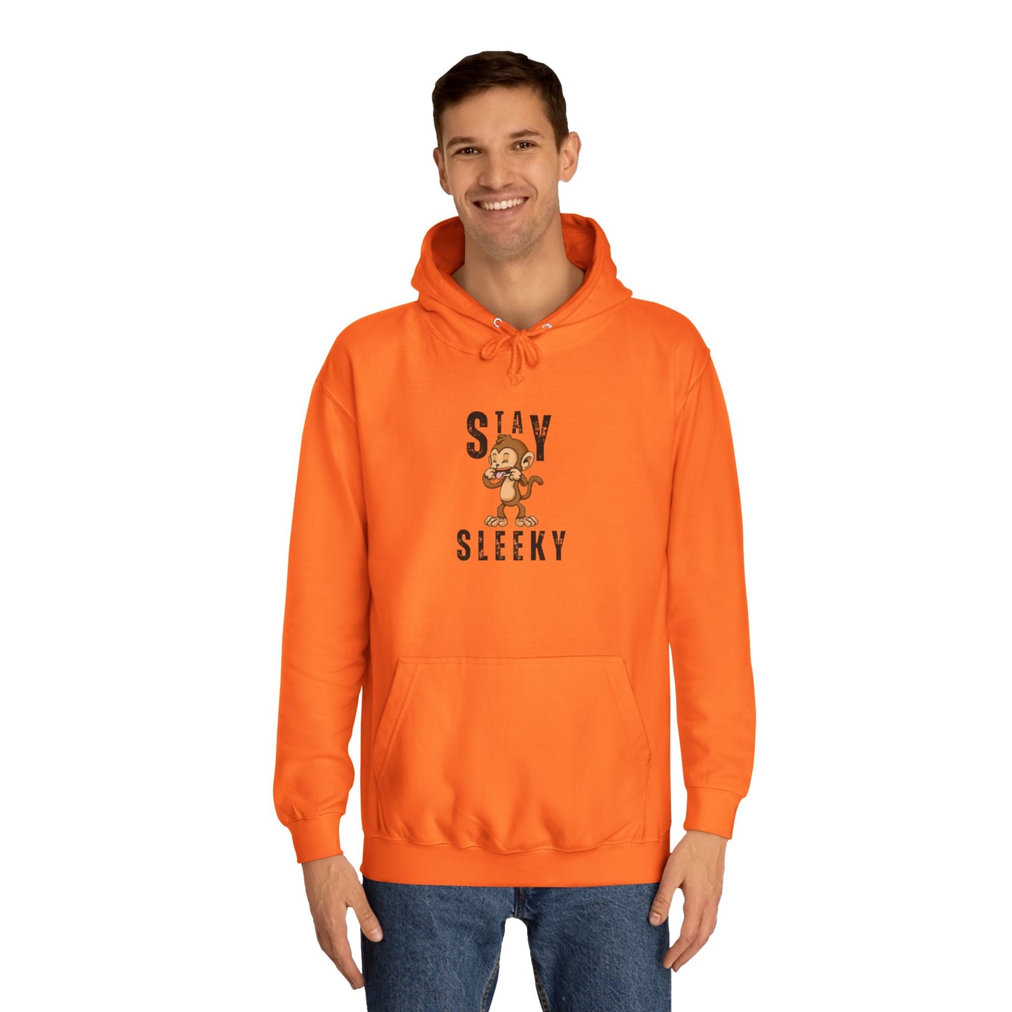 Unisex College Hoodie with 'Bloom Mode' Design, Cozy Sweatshirt for College Life, Perfect Gift for Students, Casual Wear, Fall Season