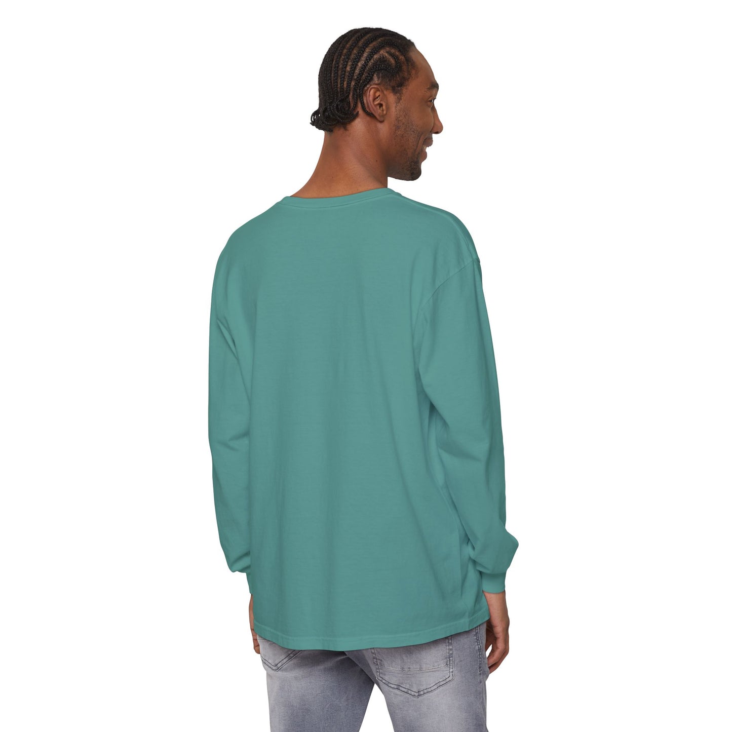 Trust the Flow Long Sleeve T-Shirt | Unisex Relaxed Tee, Motivational Shirt, Casual Wear, Gift for Creatives, Inspiration Clothing