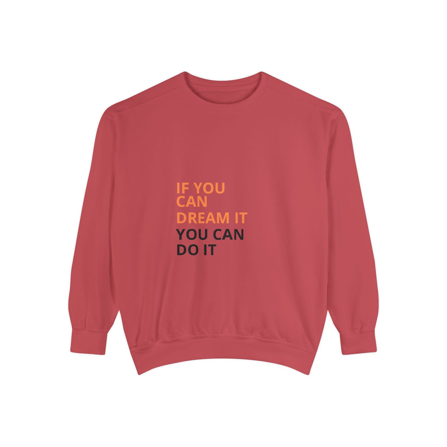 Inspirational Sweatshirt: Motivational Gift for Dreamers, Cozy Style, Unisex Pullover, Perfect for Everyday Wear, Ideal for Birthdays [...]
