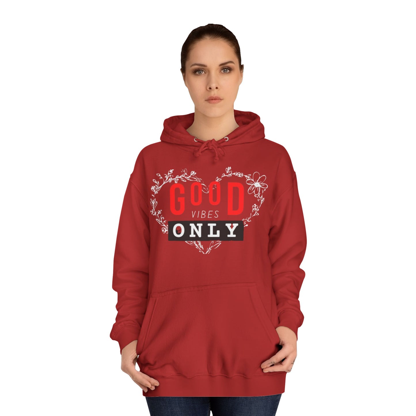 Good Vibes Only  Cozy Premium Hoodie for Everyday Positivity