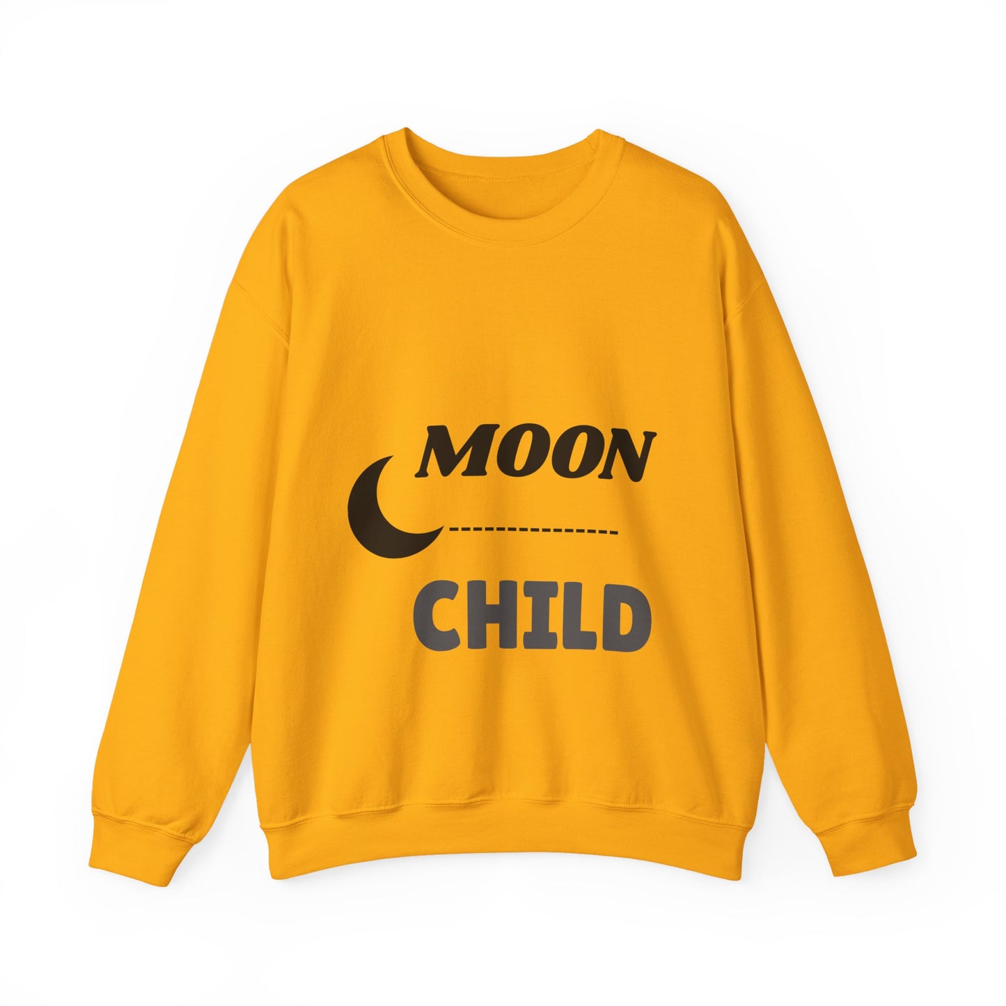 Moon Child Unisex Crewneck Sweatshirt, Cozy Gift for Astrology Lovers, Perfect for Events & Everyday Wear