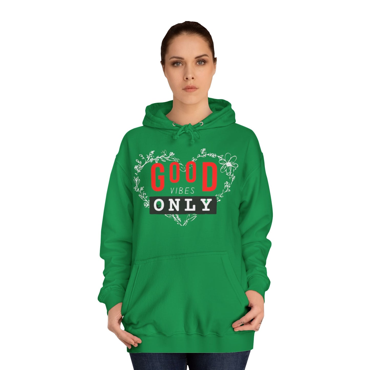 Good Vibes Only  Cozy Premium Hoodie for Everyday Positivity