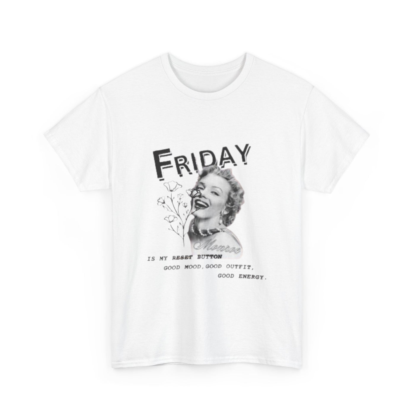 Motivational T-Shirt - friday, Inspirational Gift, Unisex Tee for Gym, Affirmation Shirt, Fitness Apparel, [...]