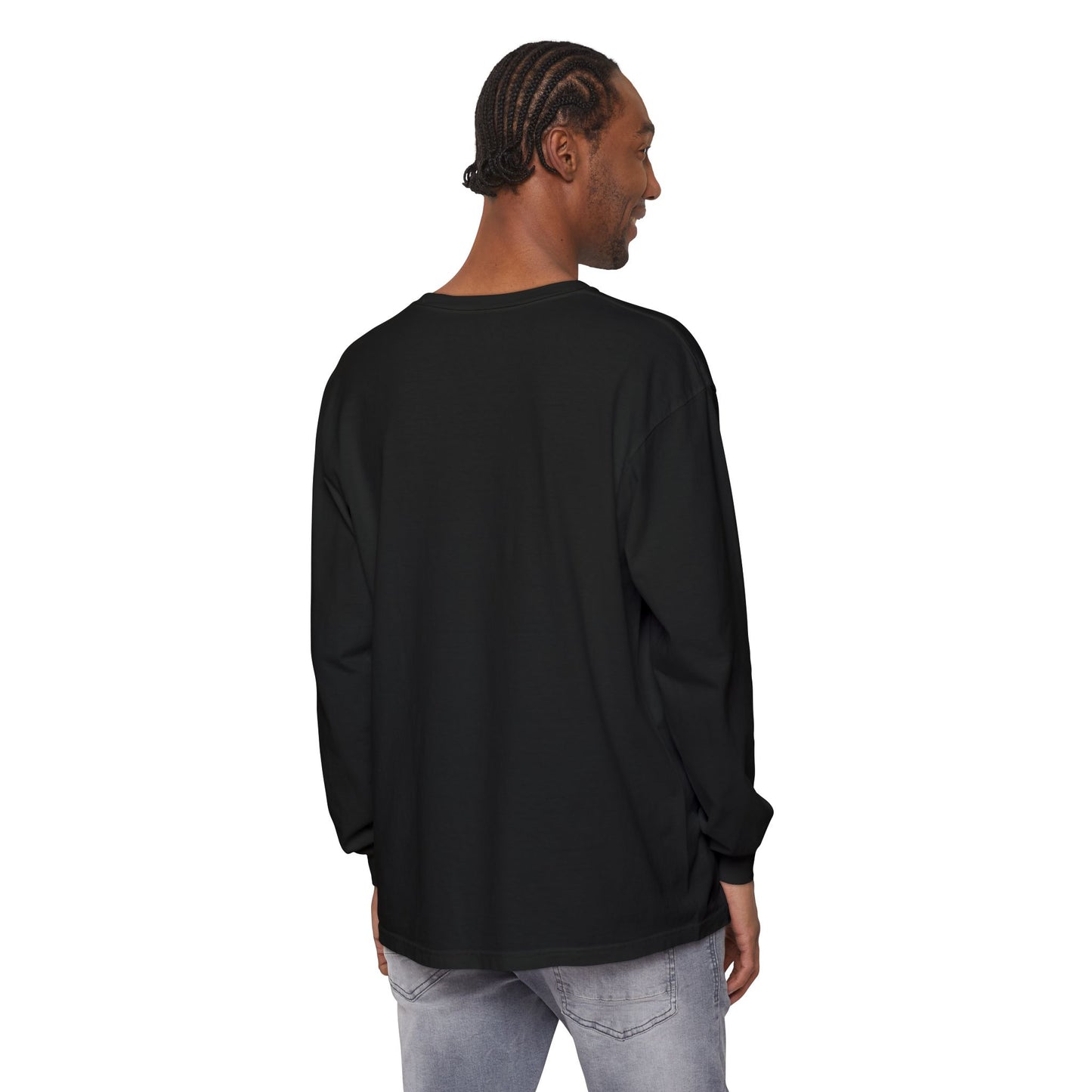 Trust the Flow Long Sleeve T-Shirt | Unisex Relaxed Tee, Motivational Shirt, Casual Wear, Gift for Creatives, Inspiration Clothing