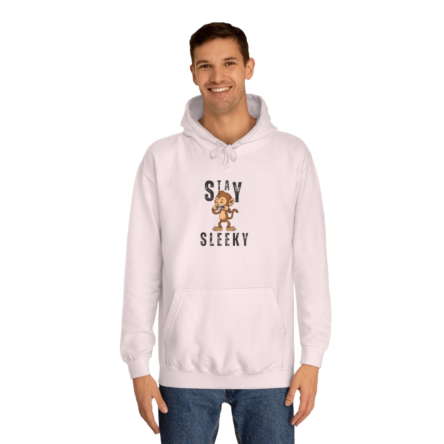 Unisex College Hoodie with 'Bloom Mode' Design, Cozy Sweatshirt for College Life, Perfect Gift for Students, Casual Wear, Fall Season