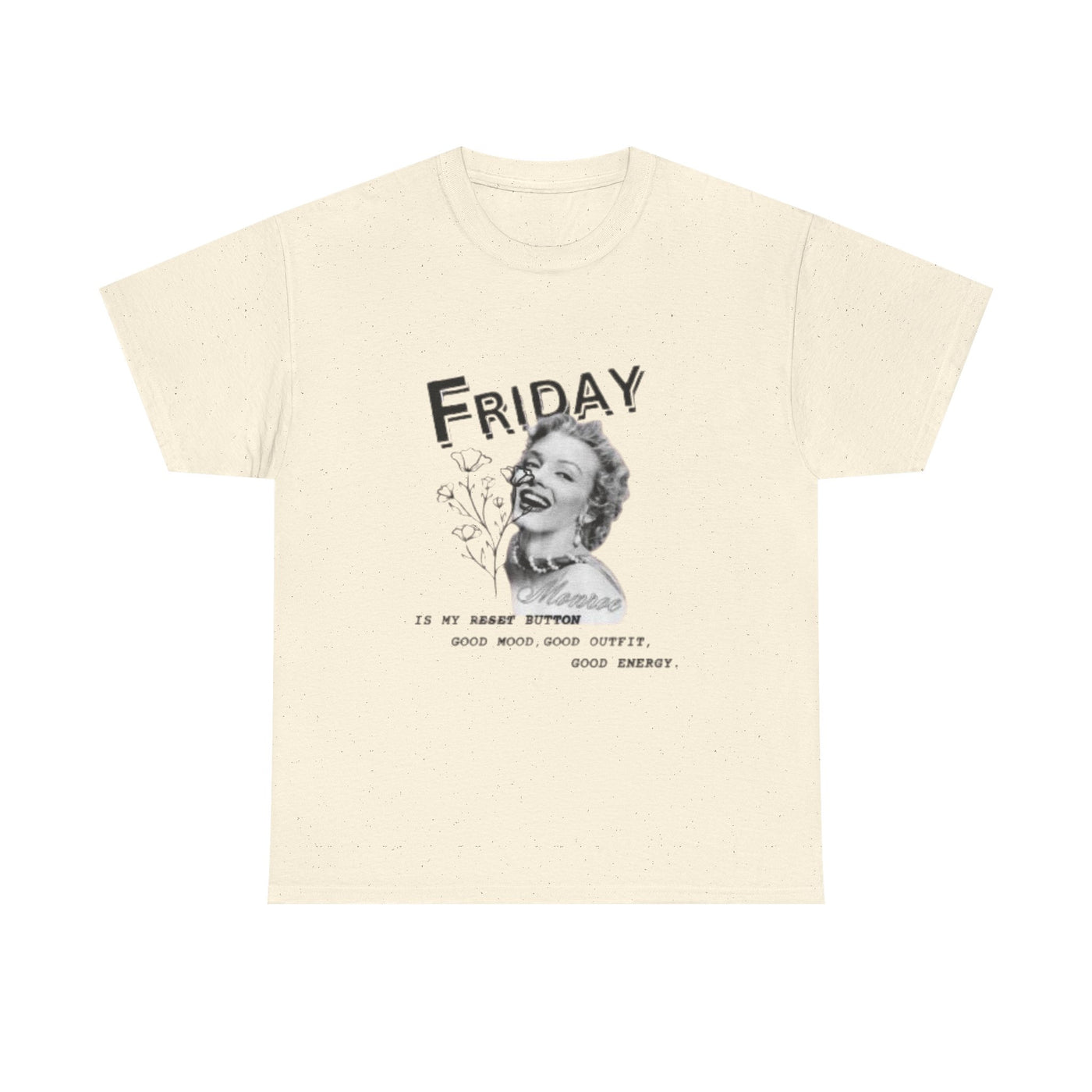 Motivational T-Shirt - friday, Inspirational Gift, Unisex Tee for Gym, Affirmation Shirt, Fitness Apparel, [...]