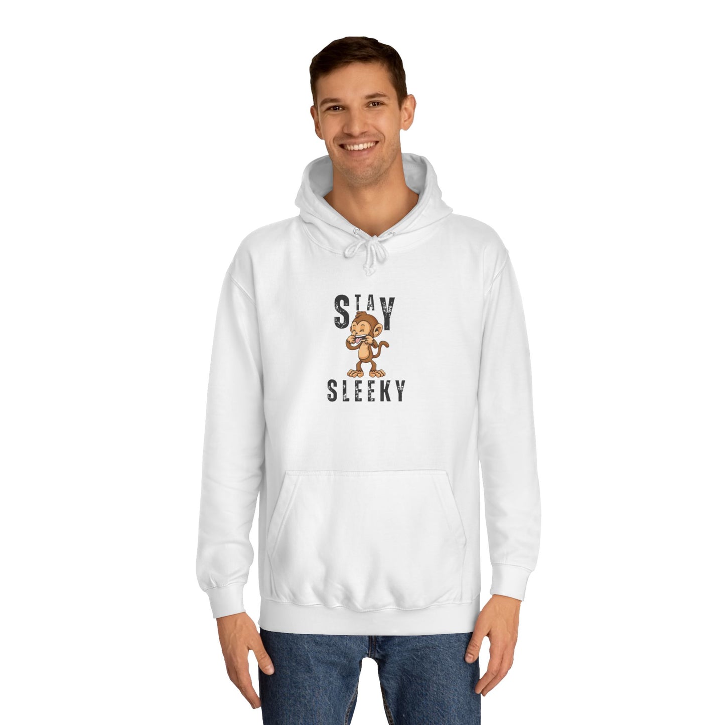Unisex College Hoodie with 'Bloom Mode' Design, Cozy Sweatshirt for College Life, Perfect Gift for Students, Casual Wear, Fall Season