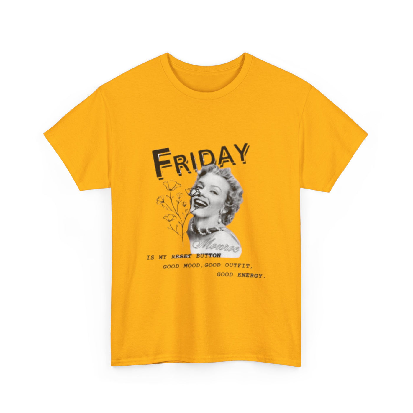 Motivational T-Shirt - friday, Inspirational Gift, Unisex Tee for Gym, Affirmation Shirt, Fitness Apparel, [...]