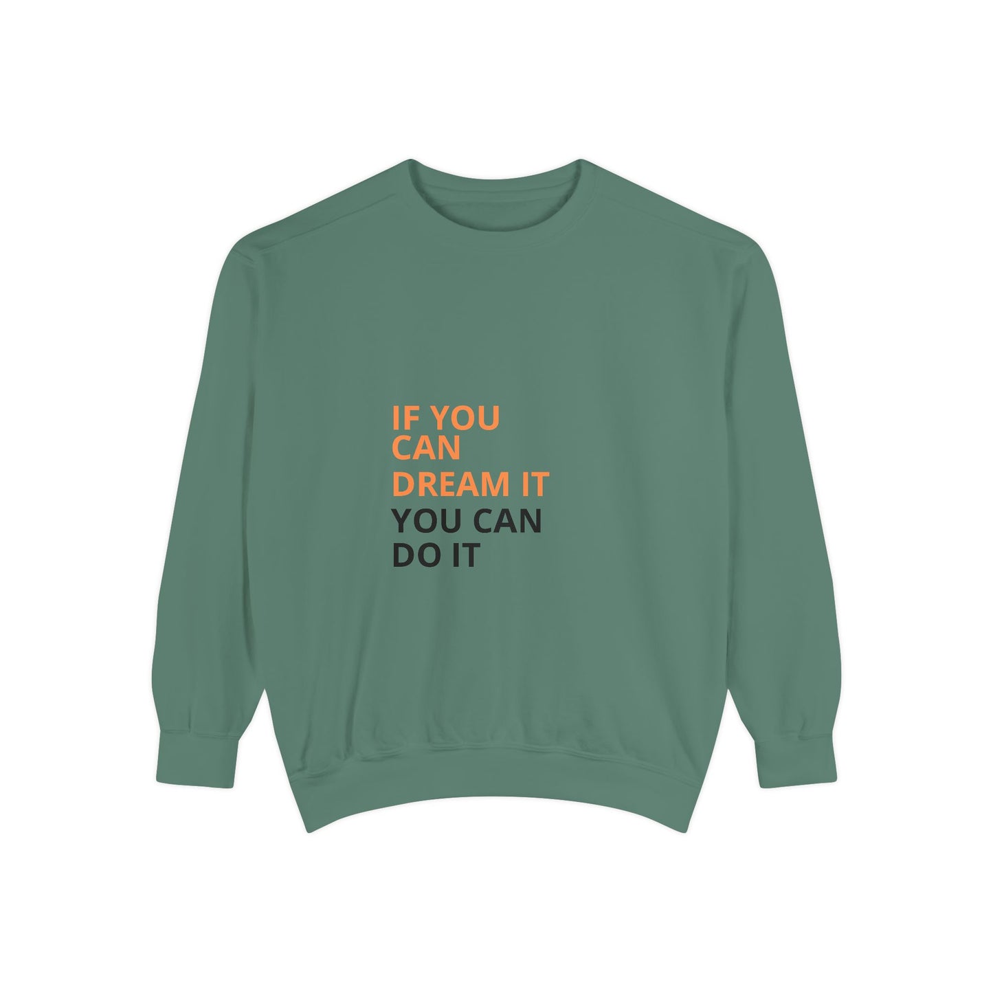 Inspirational Sweatshirt: Motivational Gift for Dreamers, Cozy Style, Unisex Pullover, Perfect for Everyday Wear, Ideal for Birthdays [...]