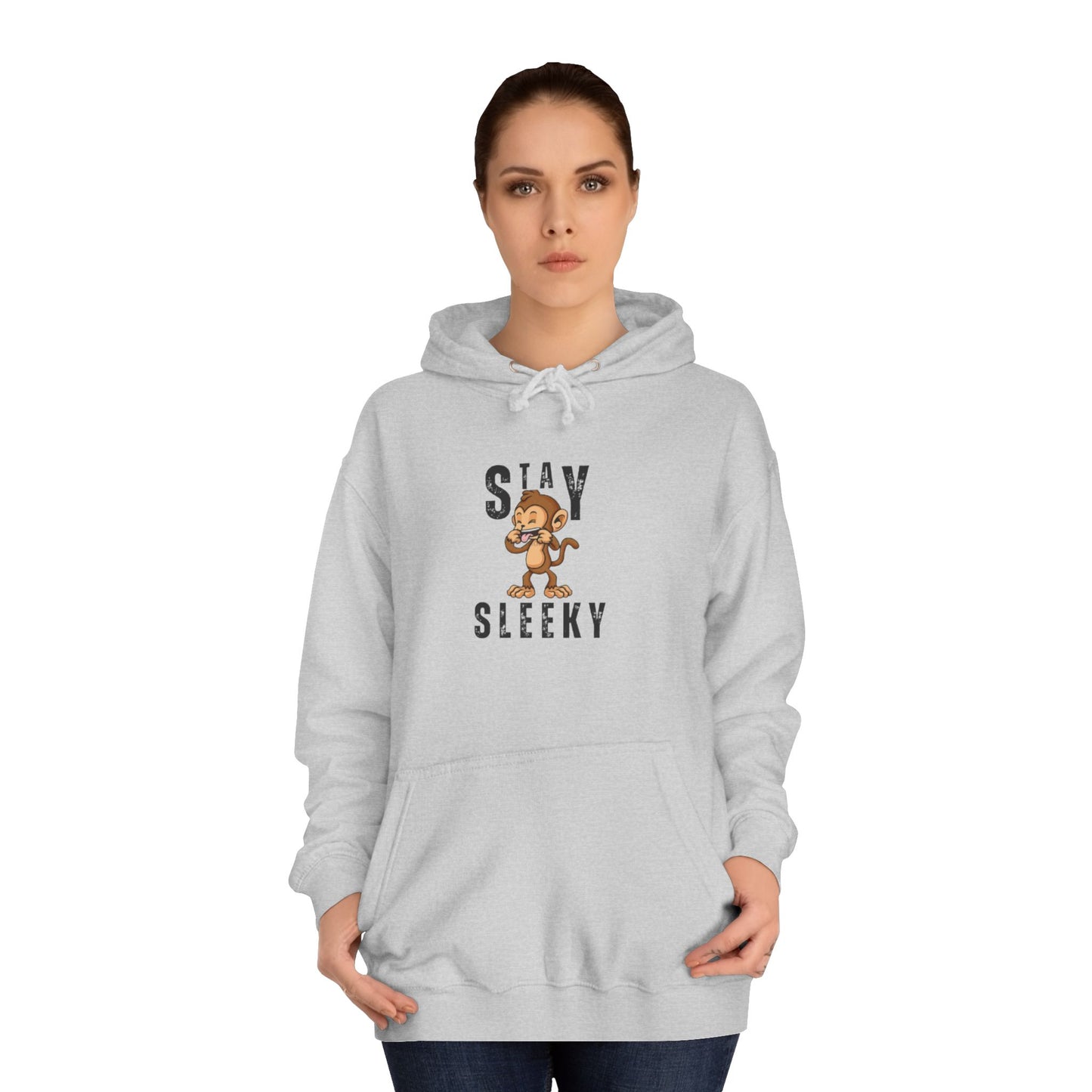 Unisex College Hoodie with 'Bloom Mode' Design, Cozy Sweatshirt for College Life, Perfect Gift for Students, Casual Wear, Fall Season