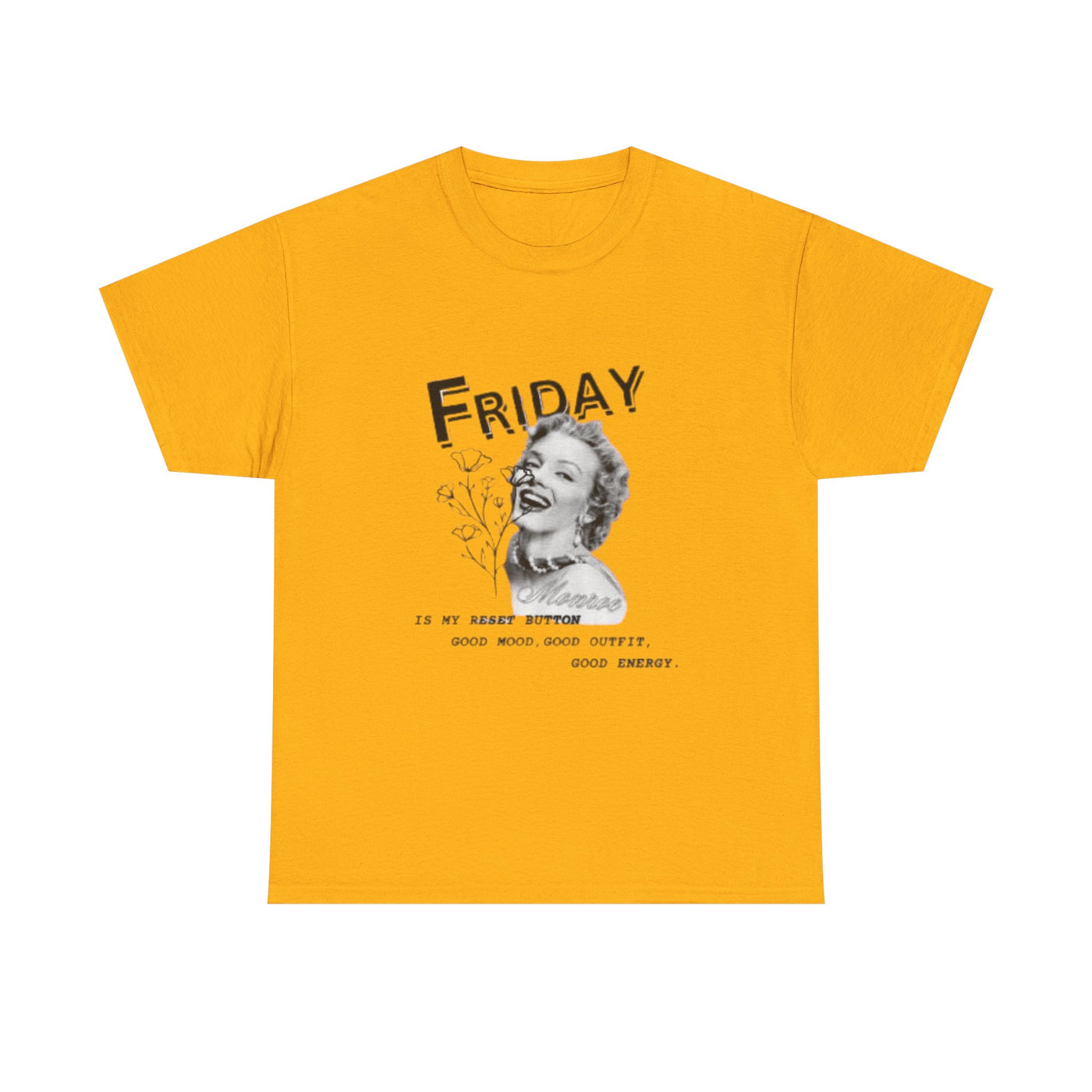 Motivational T-Shirt - friday, Inspirational Gift, Unisex Tee for Gym, Affirmation Shirt, Fitness Apparel, [...]