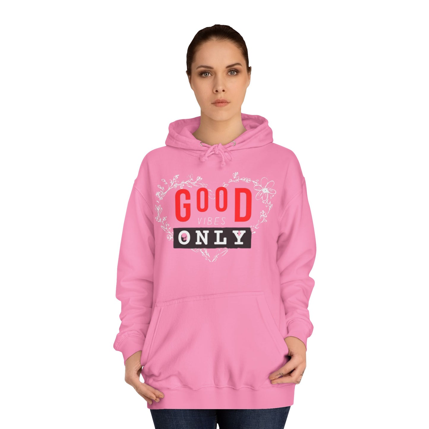 Good Vibes Only  Cozy Premium Hoodie for Everyday Positivity