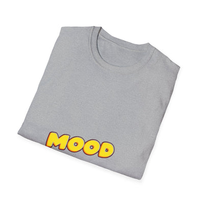 Mood Loading Unisex Softstyle T-Shirt, Funny Tee, Casual Wear, Gift for Friends, Relaxed Fit Tee, Trendy Graphic Shirt