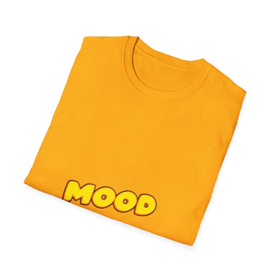 Mood Loading Unisex Softstyle T-Shirt, Funny Tee, Casual Wear, Gift for Friends, Relaxed Fit Tee, Trendy Graphic Shirt