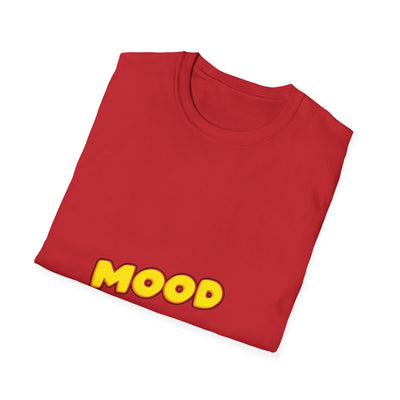 Mood Loading Unisex Softstyle T-Shirt, Funny Tee, Casual Wear, Gift for Friends, Relaxed Fit Tee, Trendy Graphic Shirt