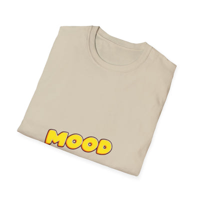 Mood Loading Unisex Softstyle T-Shirt, Funny Tee, Casual Wear, Gift for Friends, Relaxed Fit Tee, Trendy Graphic Shirt