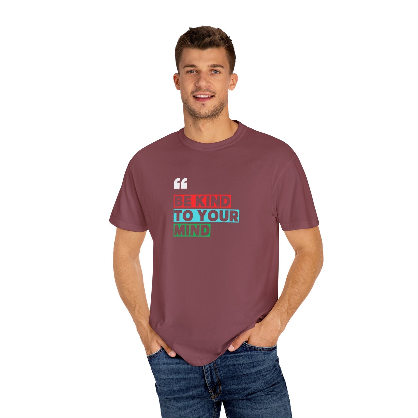 Be Kind To Your Mind T-Shirt, Motivational Unisex Tee, Mindfulness Apparel, Mental Health Awareness Shirt, Gift for Friends