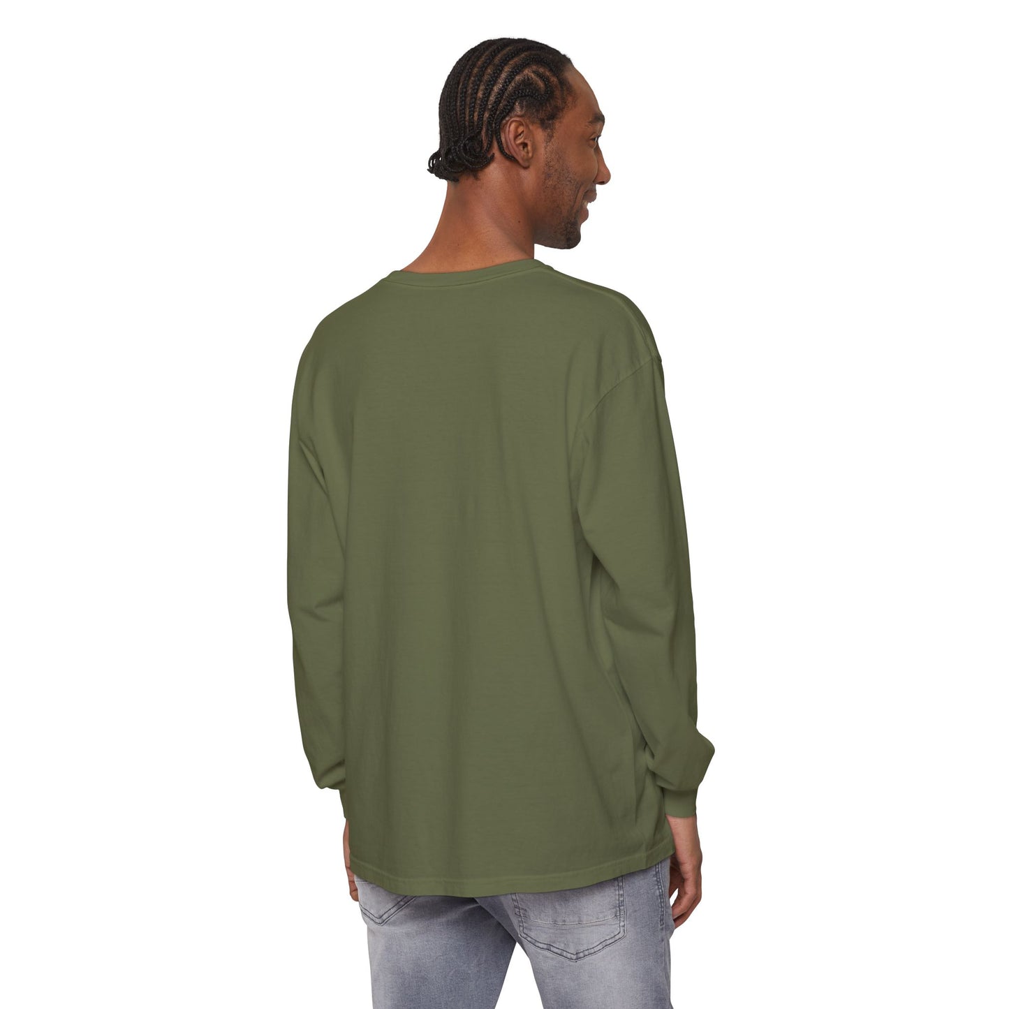 Trust the Flow Long Sleeve T-Shirt | Unisex Relaxed Tee, Motivational Shirt, Casual Wear, Gift for Creatives, Inspiration Clothing