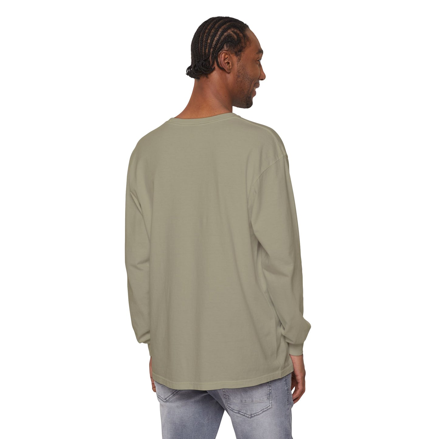 Trust the Flow Long Sleeve T-Shirt | Unisex Relaxed Tee, Motivational Shirt, Casual Wear, Gift for Creatives, Inspiration Clothing