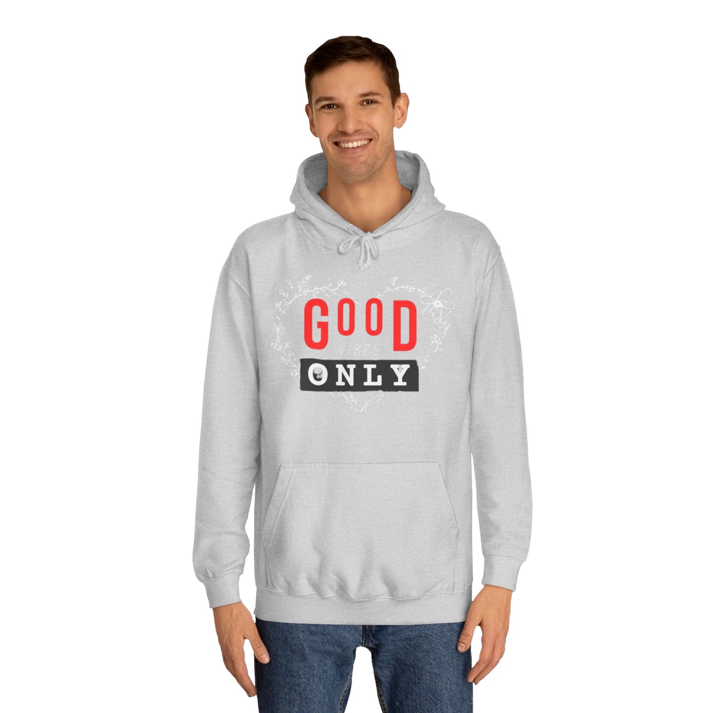 Good Vibes Only  Cozy Premium Hoodie for Everyday Positivity