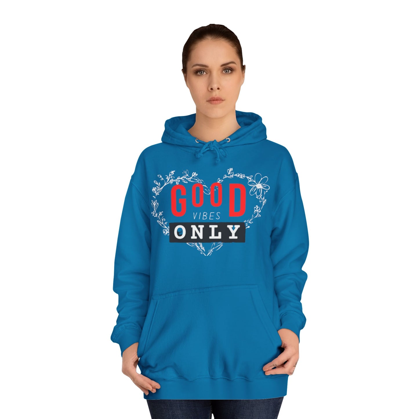 Good Vibes Only  Cozy Premium Hoodie for Everyday Positivity