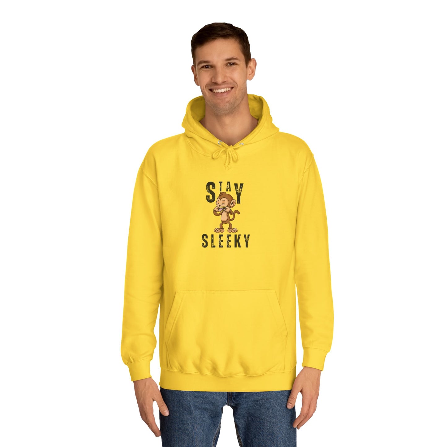 Unisex College Hoodie with 'Bloom Mode' Design, Cozy Sweatshirt for College Life, Perfect Gift for Students, Casual Wear, Fall Season