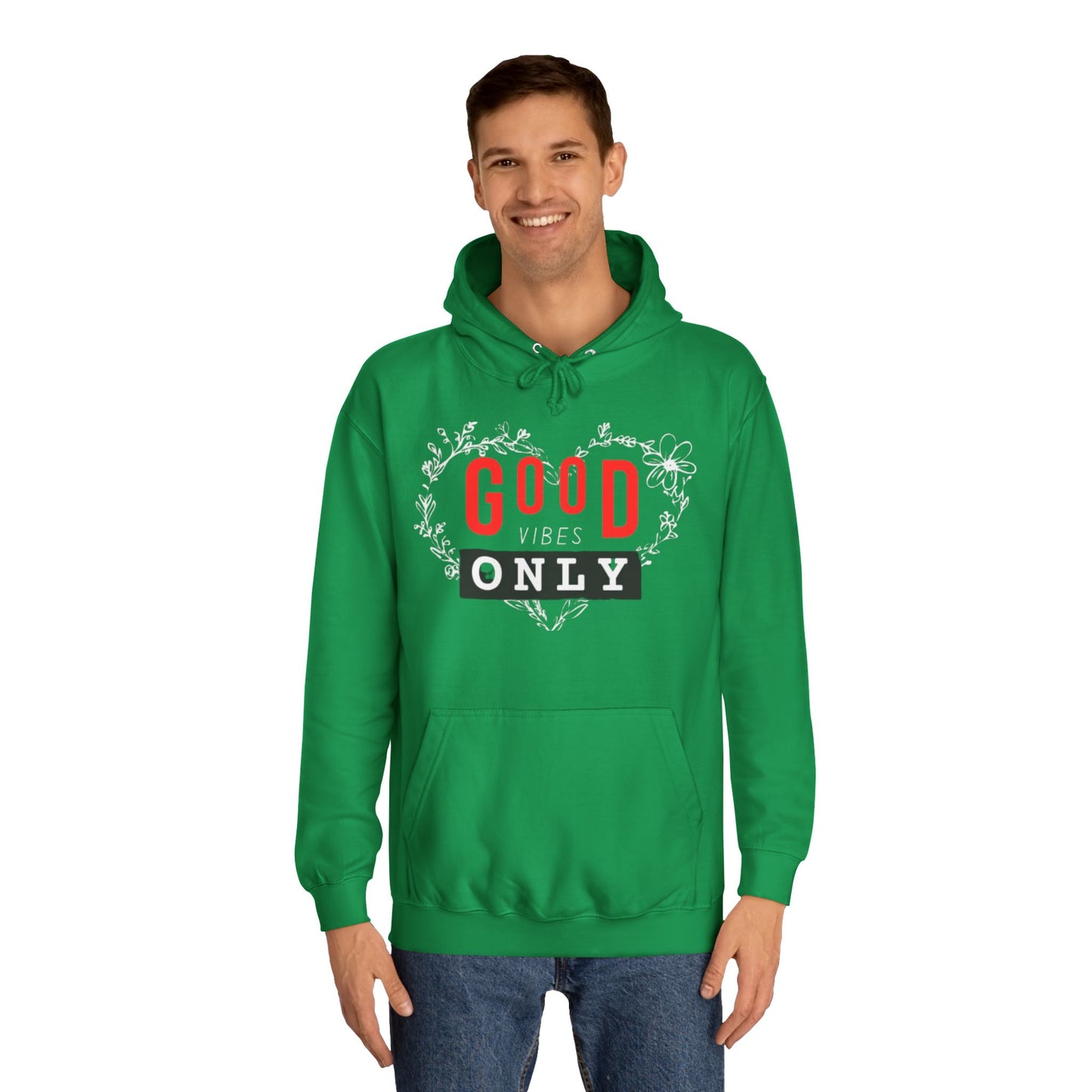 Good Vibes Only  Cozy Premium Hoodie for Everyday Positivity