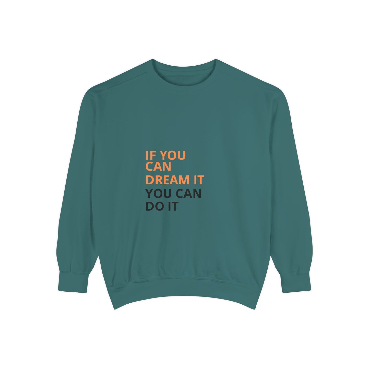 Inspirational Sweatshirt: Motivational Gift for Dreamers, Cozy Style, Unisex Pullover, Perfect for Everyday Wear, Ideal for Birthdays [...]
