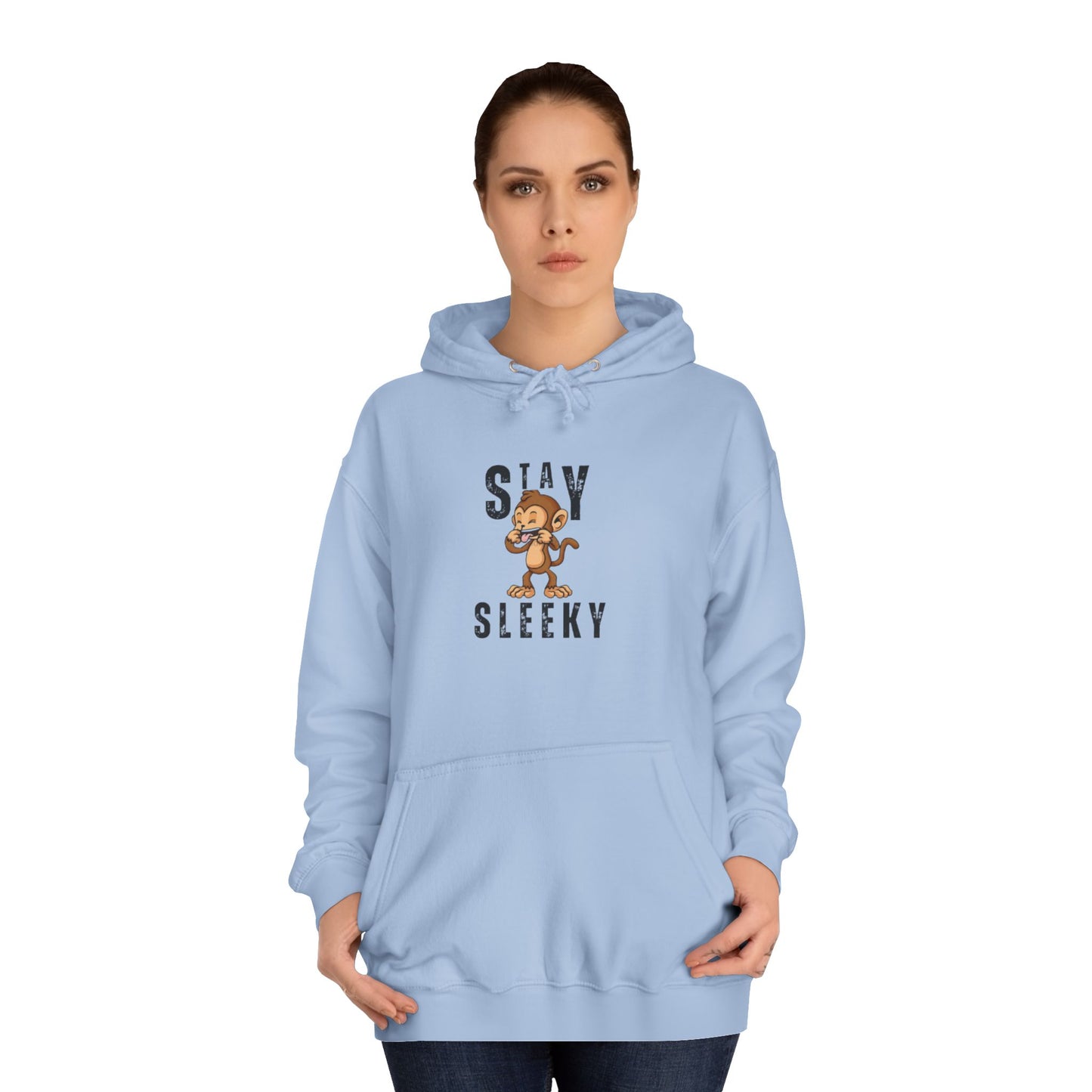 Unisex College Hoodie with 'Bloom Mode' Design, Cozy Sweatshirt for College Life, Perfect Gift for Students, Casual Wear, Fall Season