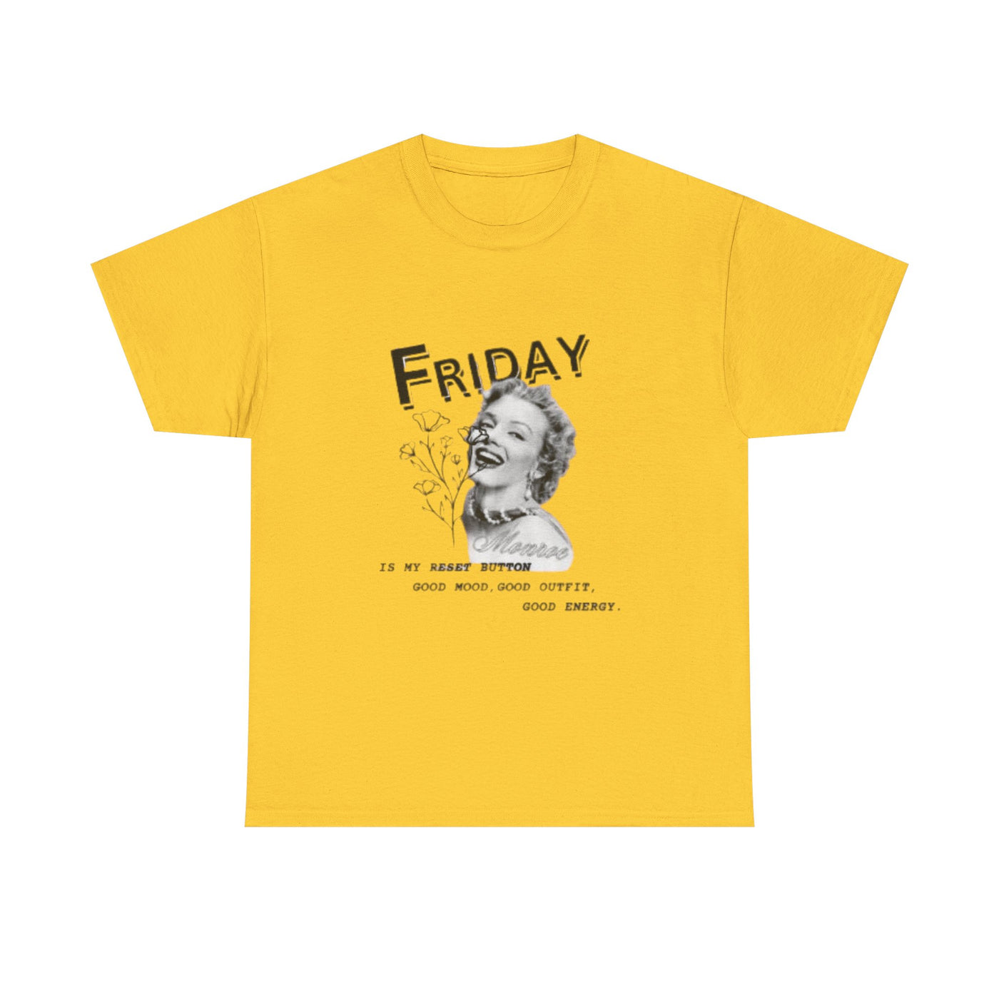 Motivational T-Shirt - friday, Inspirational Gift, Unisex Tee for Gym, Affirmation Shirt, Fitness Apparel, [...]